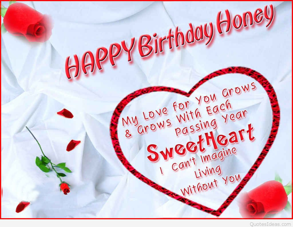 Birthday Love Wishes
 Romantic Birthday Wishes and Messages for your Wife