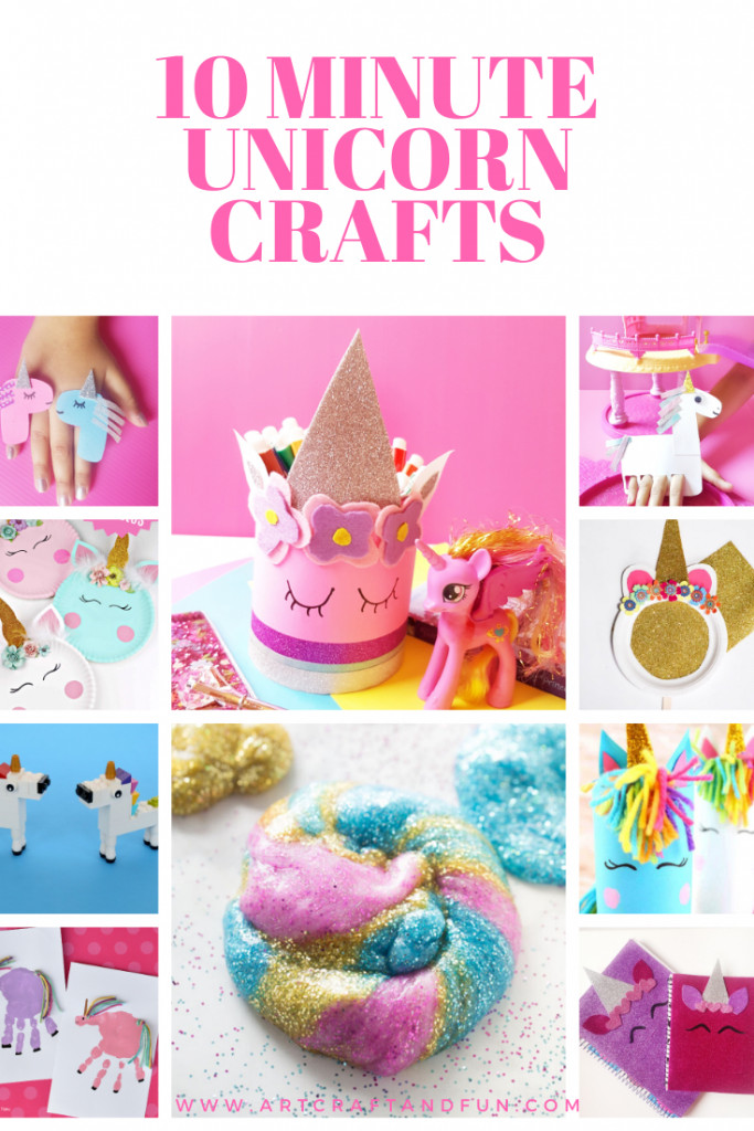 Birthday Party Craft Ideas For 10 Year Olds
 Make 10 Minute Unicorn Crafts For Kids For Some Magical Fun