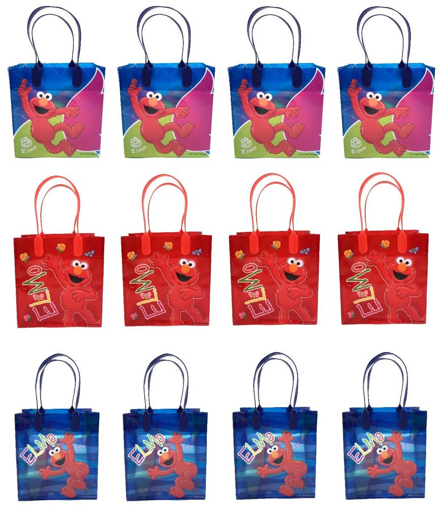 Birthday Party Gift Bags
 Sesame Street Elmo 24PCS GOODIE BAGS BIRTHDAY PARTY FAVOR