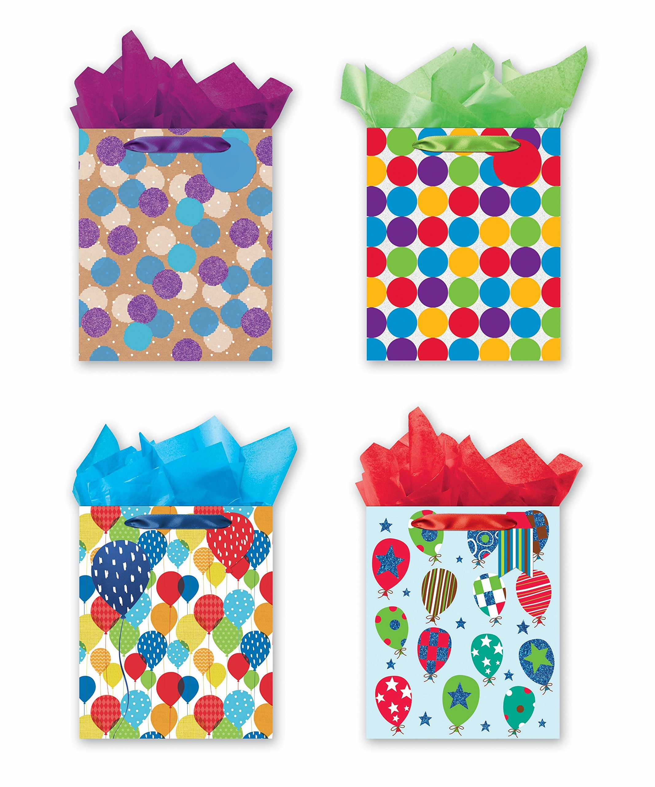 Birthday Party Gift Bags
 Amazon All Occasion Party Gift Bags Set of 4 Jumbo