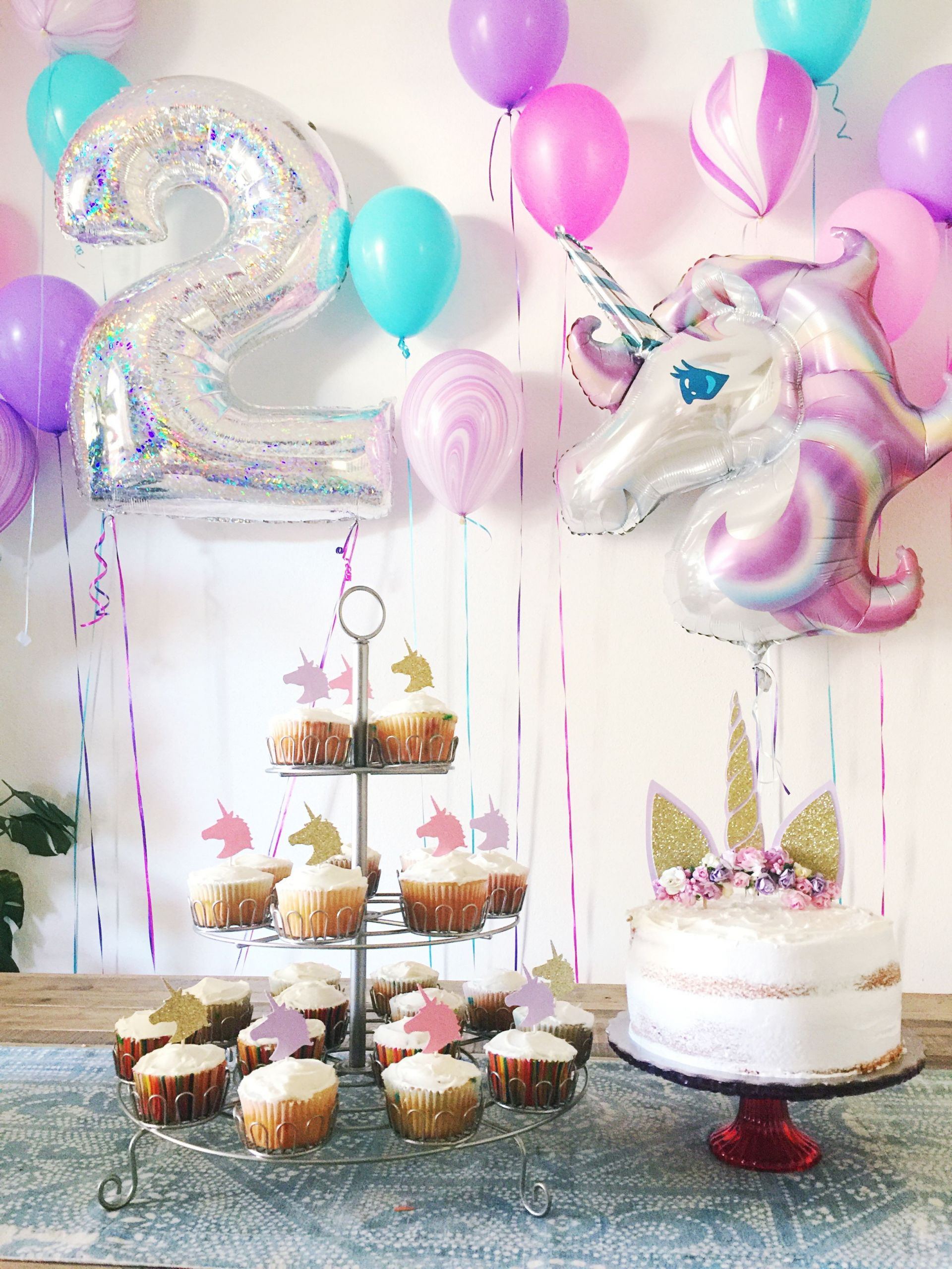 Birthday Party Ideas For 2 Year Old Baby Girl
 2 year old Unicorn Birthday Party