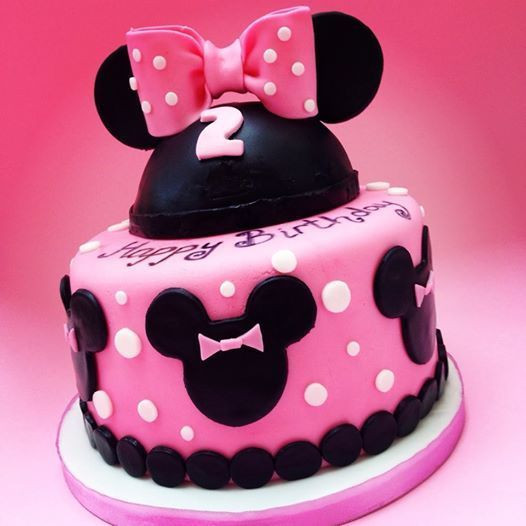 Birthday Party Ideas For 2 Year Old Baby Girl
 Minnie Mouse themed cake for a 2 year old girl