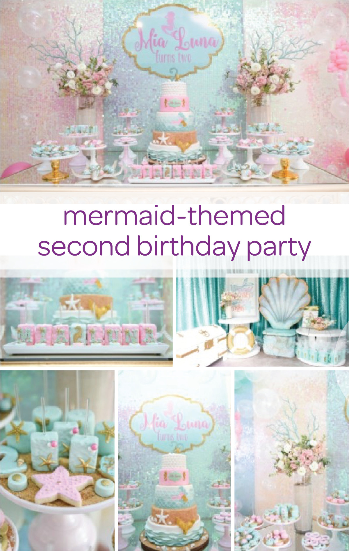 Birthday Party Ideas For 2 Year Old Baby Girl
 Mermaid Birthday Party