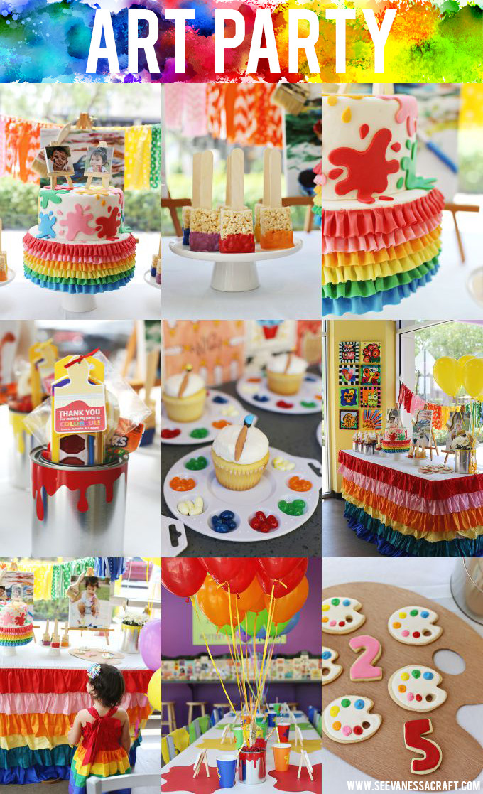 Birthday Party Ideas For 4 Year Old Daughter
 25 Fun Birthday Party Theme Ideas – Fun Squared