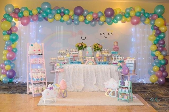 Birthday Party Ideas For 4 Year Old Daughter
 Clouds Creative First Birthday Party Ideas