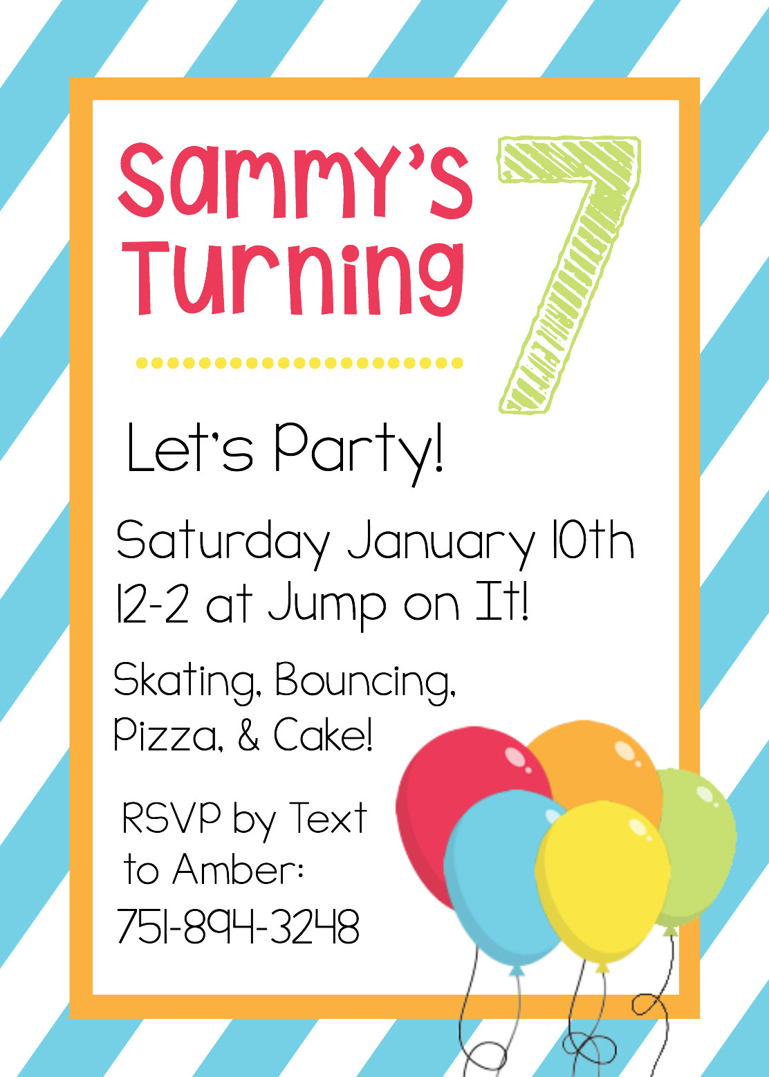 Birthday Party Invitations
 Free Printable Birthday Invitation Templates