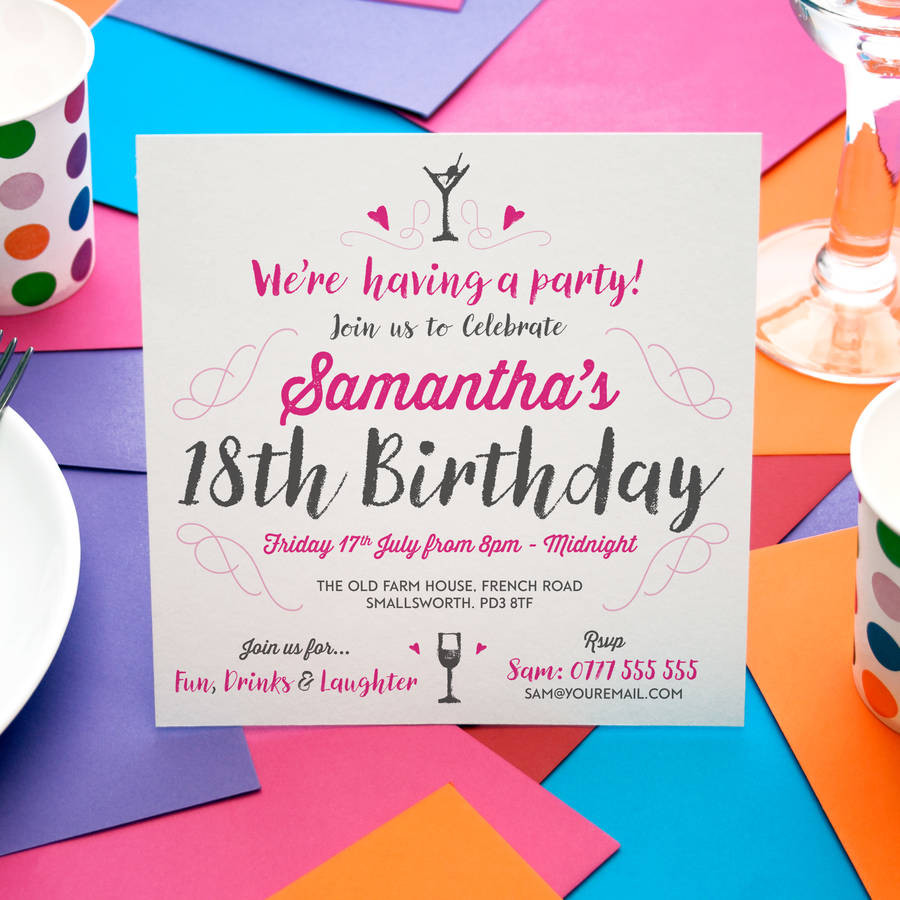 Birthday Party Invitations
 party invitations by a is for alphabet