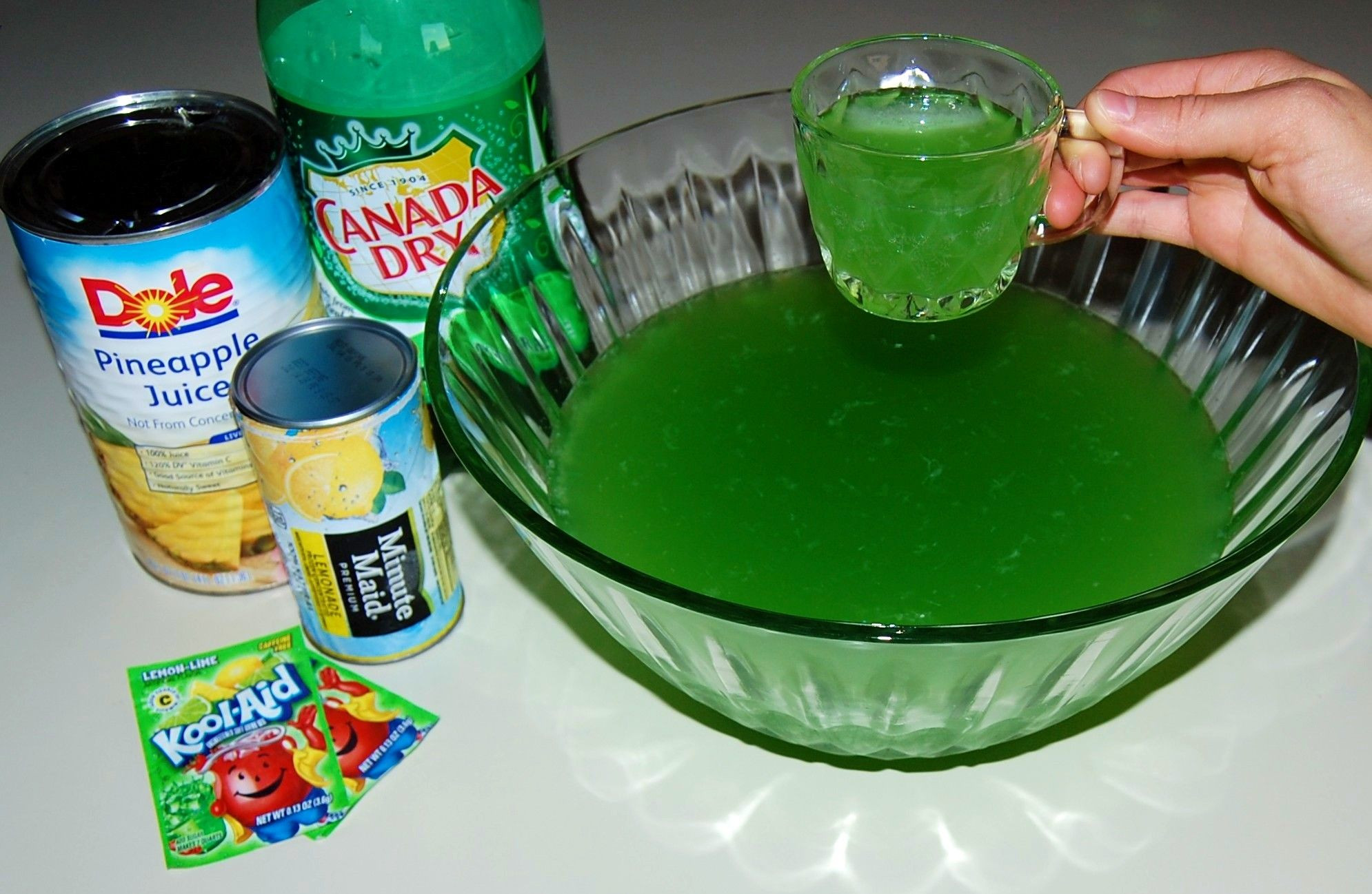Birthday Party Punch
 Green Punch