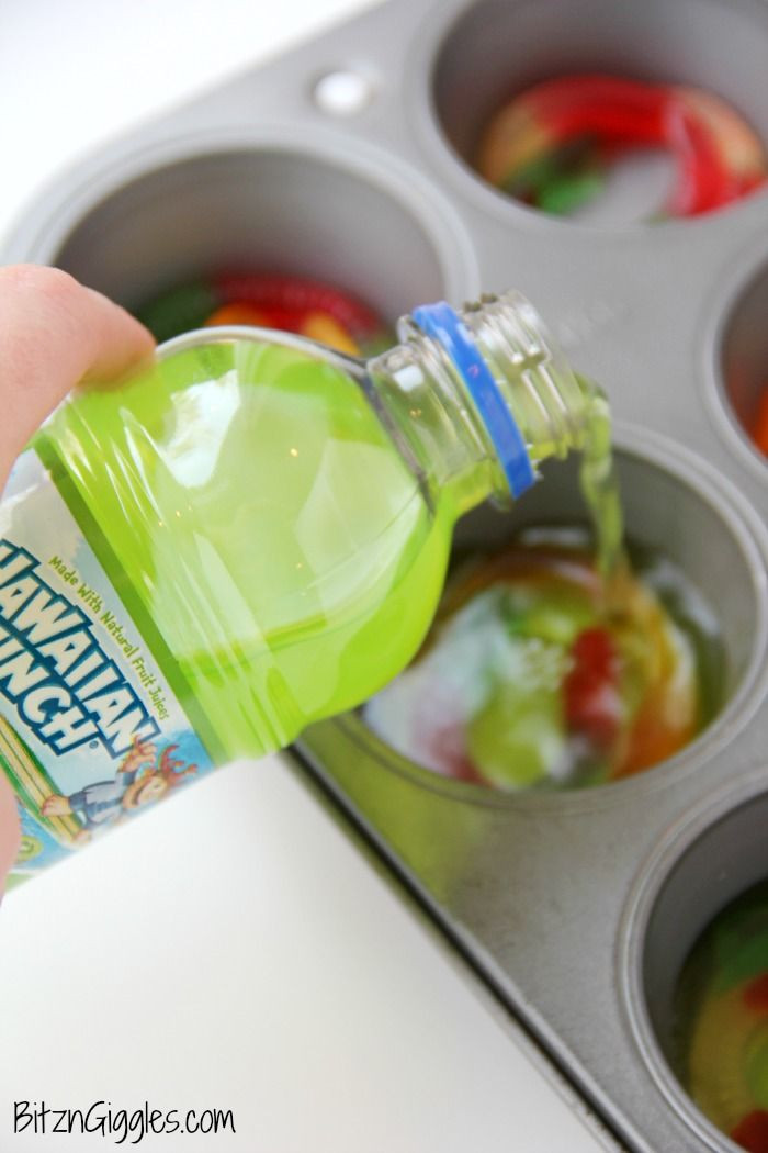 Birthday Party Punch
 Gummy Worm Punch Recipe