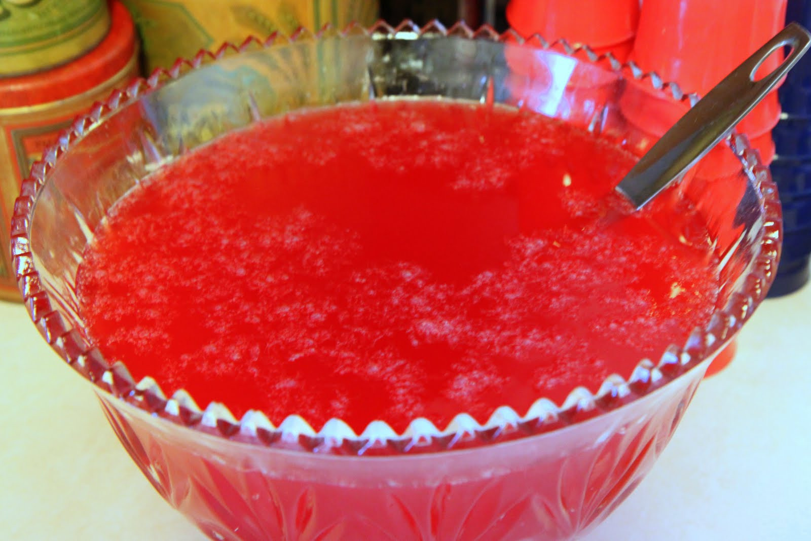 Birthday Party Punch
 Our Thrifty And Holiday Inspired Birthday Party MomAdvice