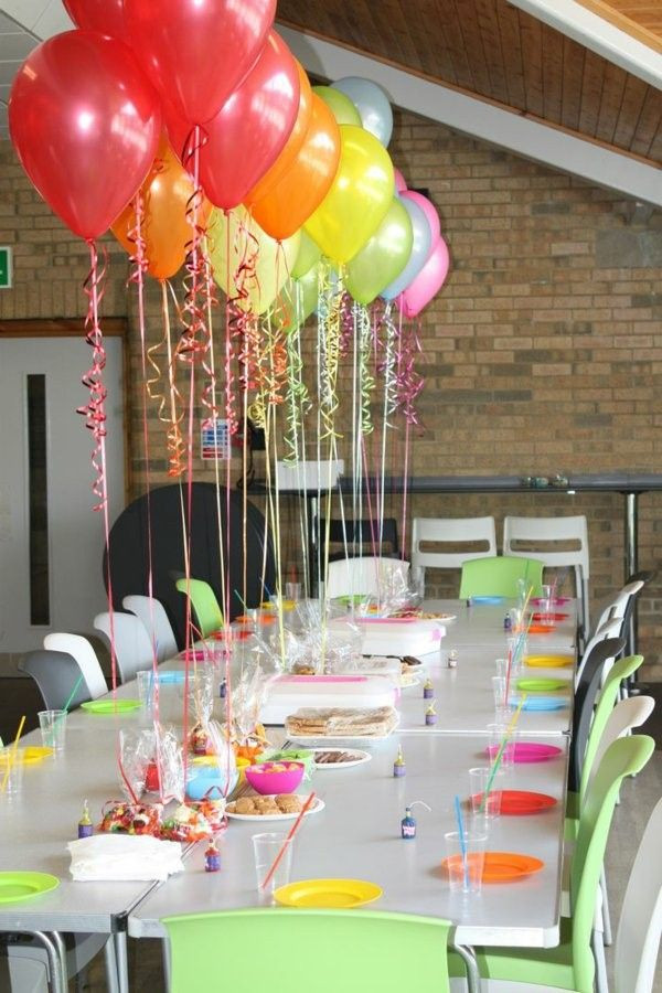 Birthday Party Table Decoration Ideas
 Wonderful Table Decorations For The Children’s Birthday