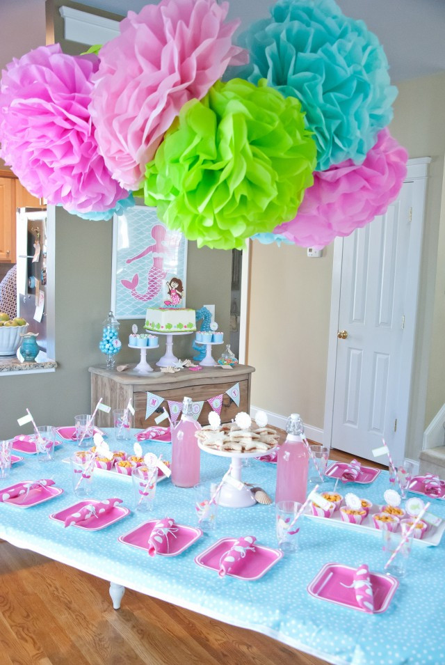 Birthday Party Table Decoration Ideas
 girl birthday party ideas Archives Anders Ruff Custom