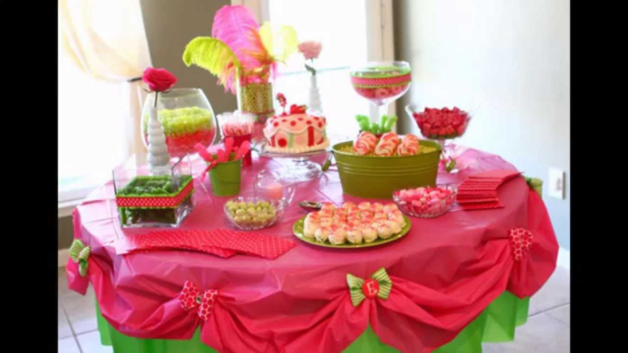 Birthday Party Table Decoration Ideas
 Home Birthday party table decoration ideas