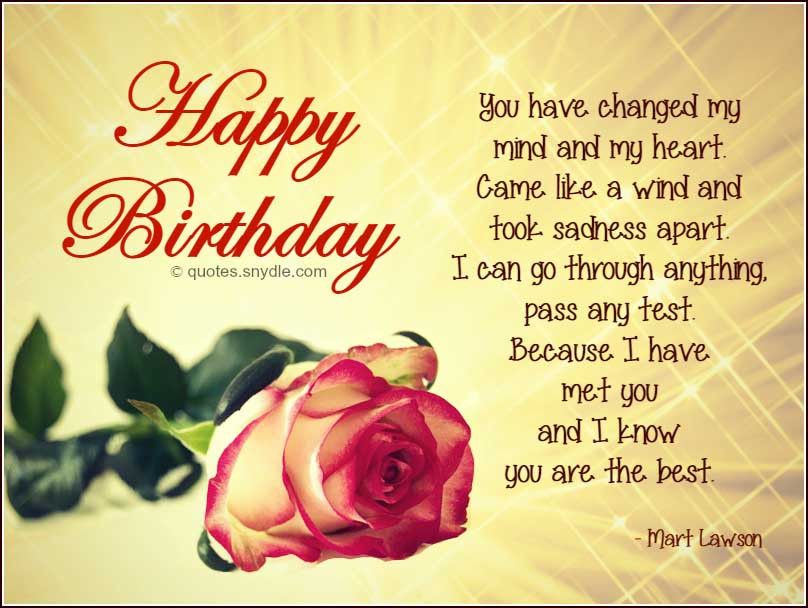 Birthday Quote For Boyfriend
 Birthday Quotes for Boyfriend Quotes and Sayings