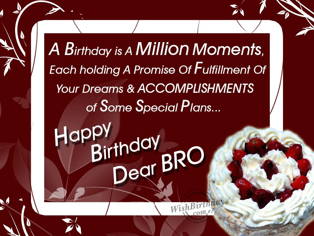 Birthday Quotes For Big Brother
 Big Brother Birthday Quotes QuotesGram