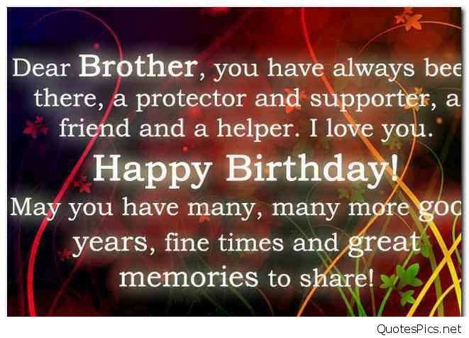 Birthday Quotes For Big Brother
 Happy Birthday Wishes Texts and Quotes for Brothers