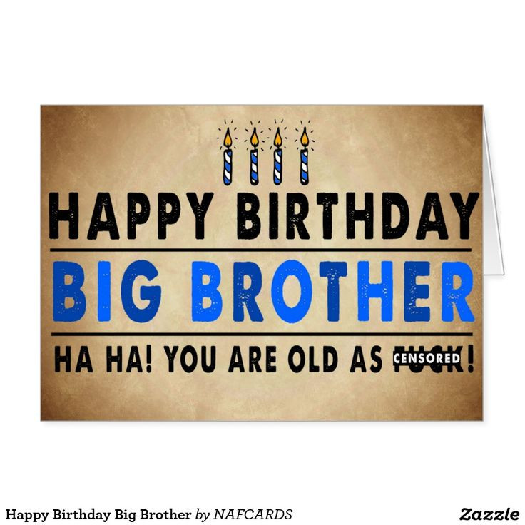 Birthday Quotes For Big Brother
 27 best images about Brother birthday on Pinterest