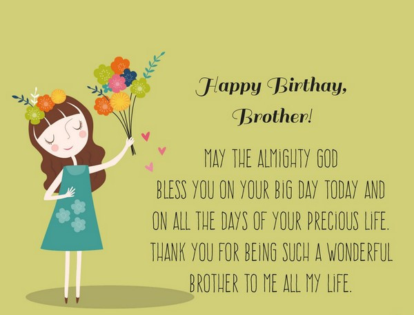 Birthday Quotes For Big Brother
 200 Best Birthday Wishes For Brother 2020 My Happy