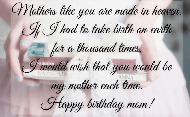 Birthday Quotes For Daughters From Mom
 Heart Touching 107 Happy Birthday MOM Quotes from Daughter