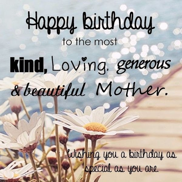 Birthday Quotes For Daughters From Mom
 Happy Birthday Mom from Daughter Quotes