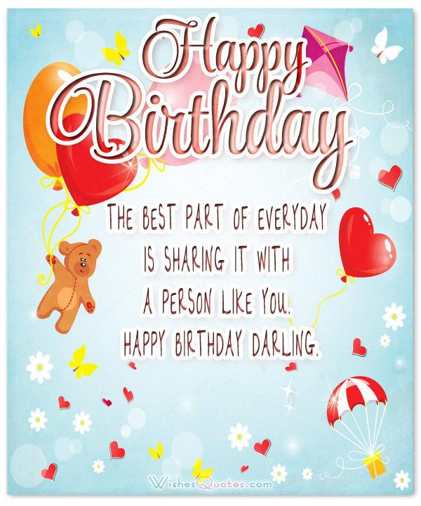 Birthday Quotes For Girlfriend
 Heartfelt Birthday Wishes for your Girlfriend
