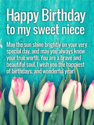 Birthday Quotes For Niece
 110 Happy Birthday Niece Quotes and Wishes with