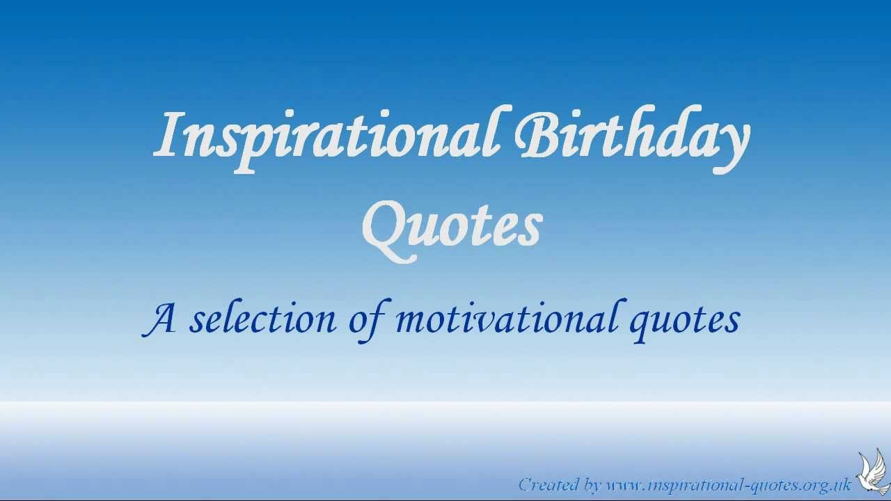 Birthday Quotes Inspirational
 Inspirational Birthday Quotes For Women QuotesGram