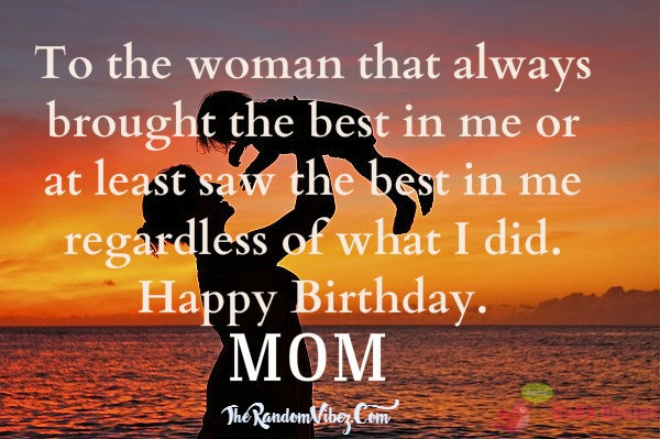 Birthday Quotes Son
 Happy Birthday Mom Quotes