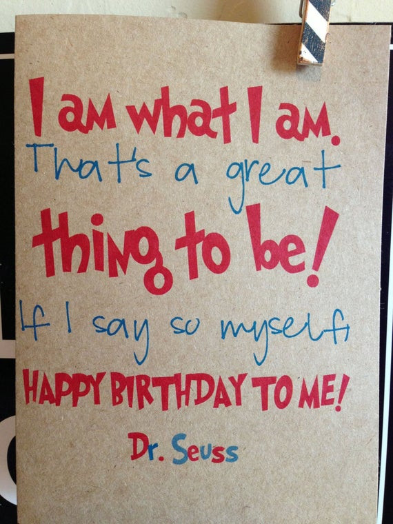 Birthday Quotes To Myself
 Items similar to I am what I am thats a great thing to be
