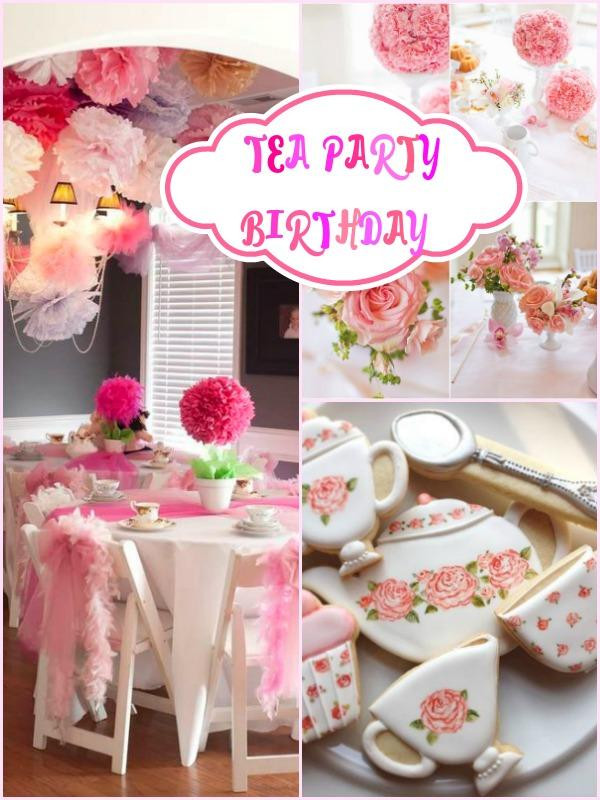 Birthday Tea Party Ideas
 Tea Party Birthday Party Ideas