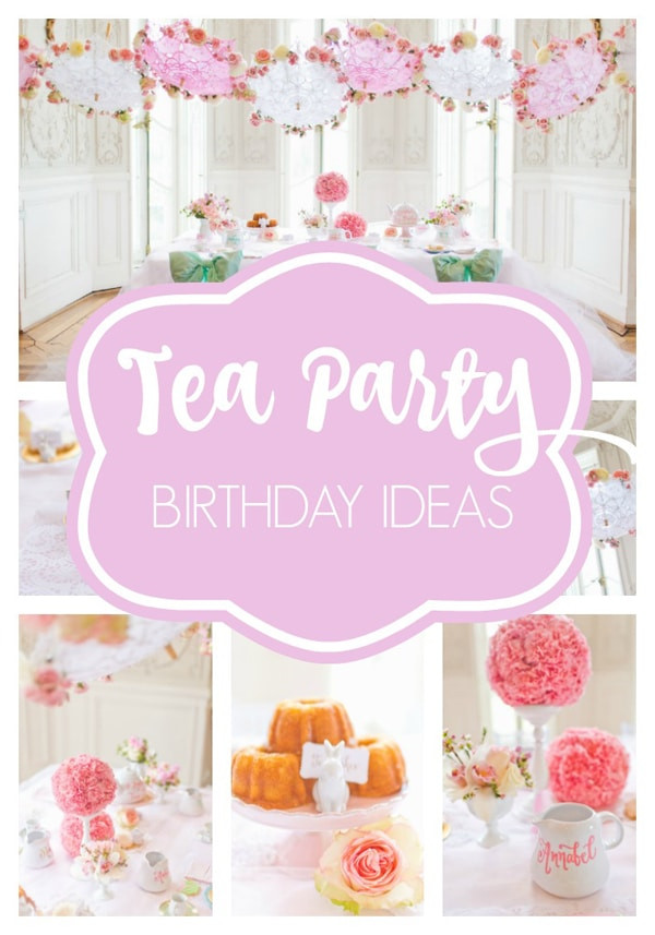 Birthday Tea Party Ideas
 Sweet Tea Birthday Party Pretty My Party
