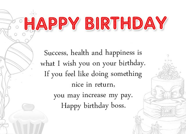 Birthday Wishes For A Boss
 Top 85 Happy Birthday Wishes For Boss "Quotes Messages