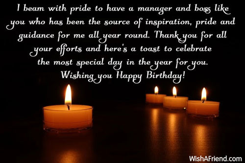 Birthday Wishes For A Boss
 Birthday Quotes For Boss Professional QuotesGram