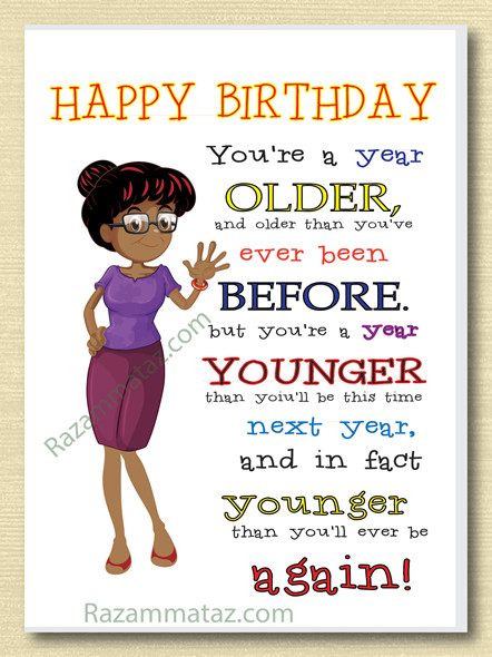 Birthday Wishes For A Woman
 African American Female Birthday A