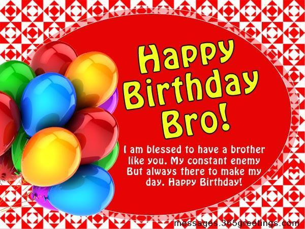 Birthday Wishes For Brothers
 Birthday Wishes for Brother 365greetings