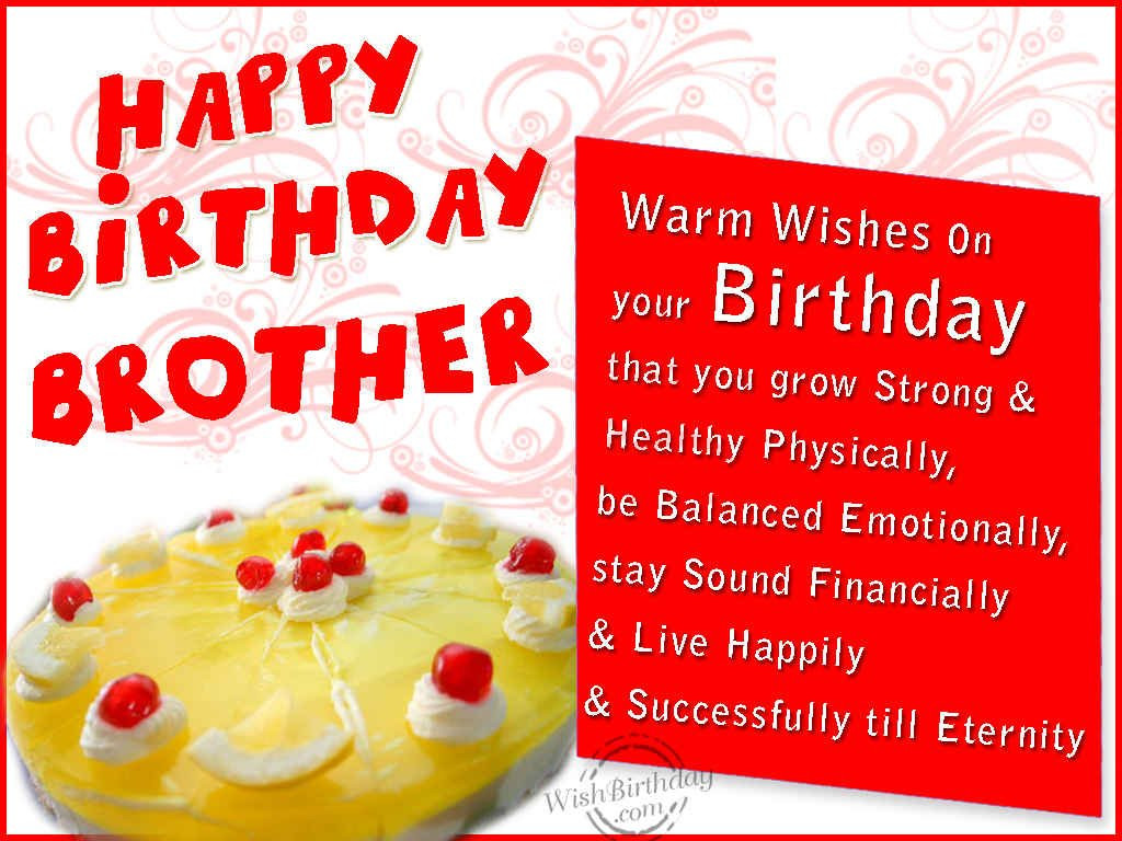 Birthday Wishes For Brothers
 EGreeting ECards – Greeting Cards and Happy Wishes Happy