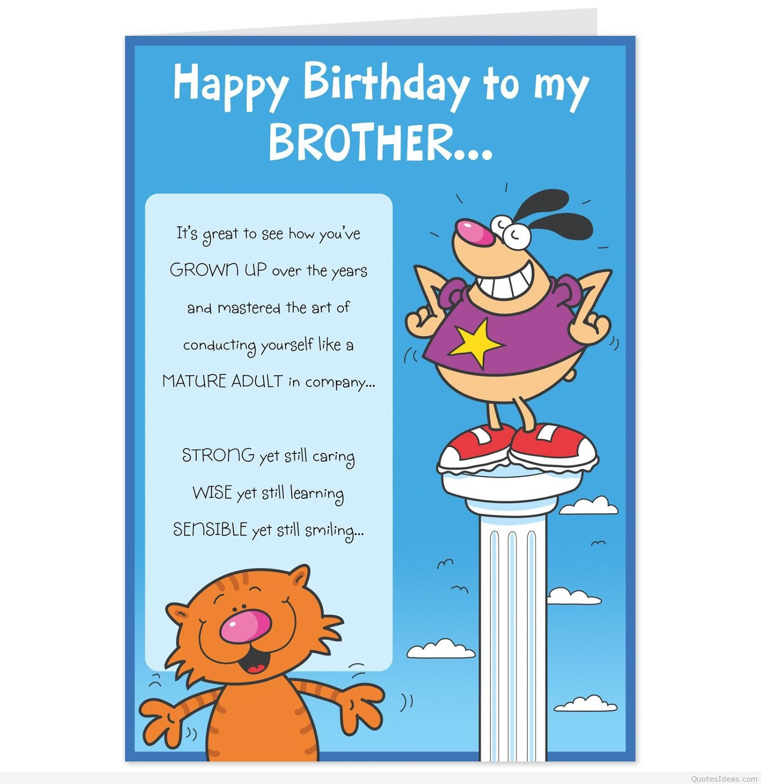 Birthday Wishes For Brothers
 HAPPY BIRTHDAY BROTHER QUOTES quotes for brother Good