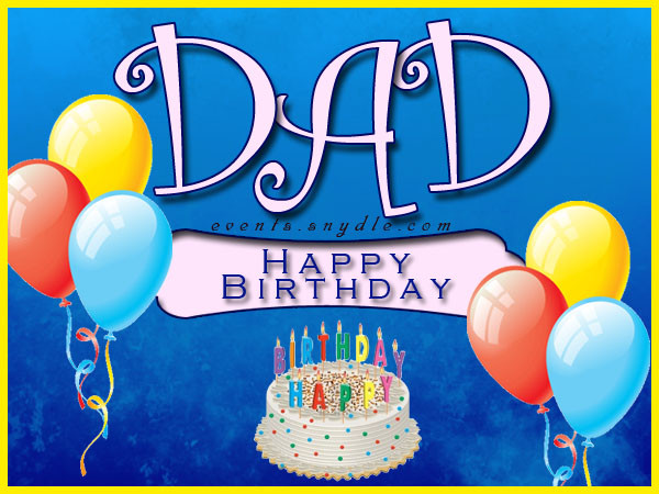 Birthday Wishes For Dad
 Birthday Cards Festival Around the World