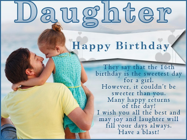 Birthday Wishes For Father From Daughter
 115 Happy Birthday Wishes for Daughter Best Quotes