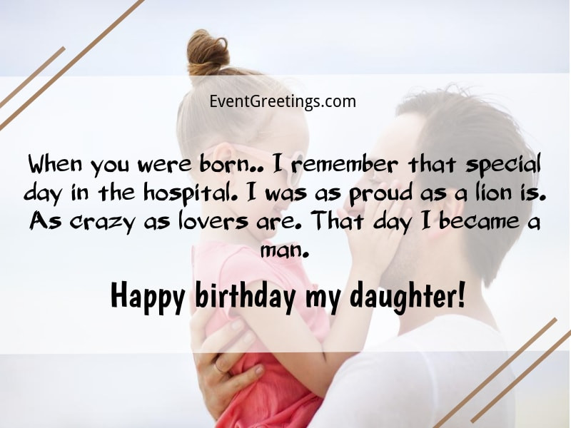 Birthday Wishes For Father From Daughter
 65 Amazing Birthday Wishes For Daughter From Dad