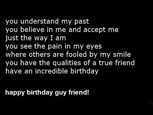 Birthday Wishes For Guy Friend
 35 Happy Birthday Guy Friend Wishes