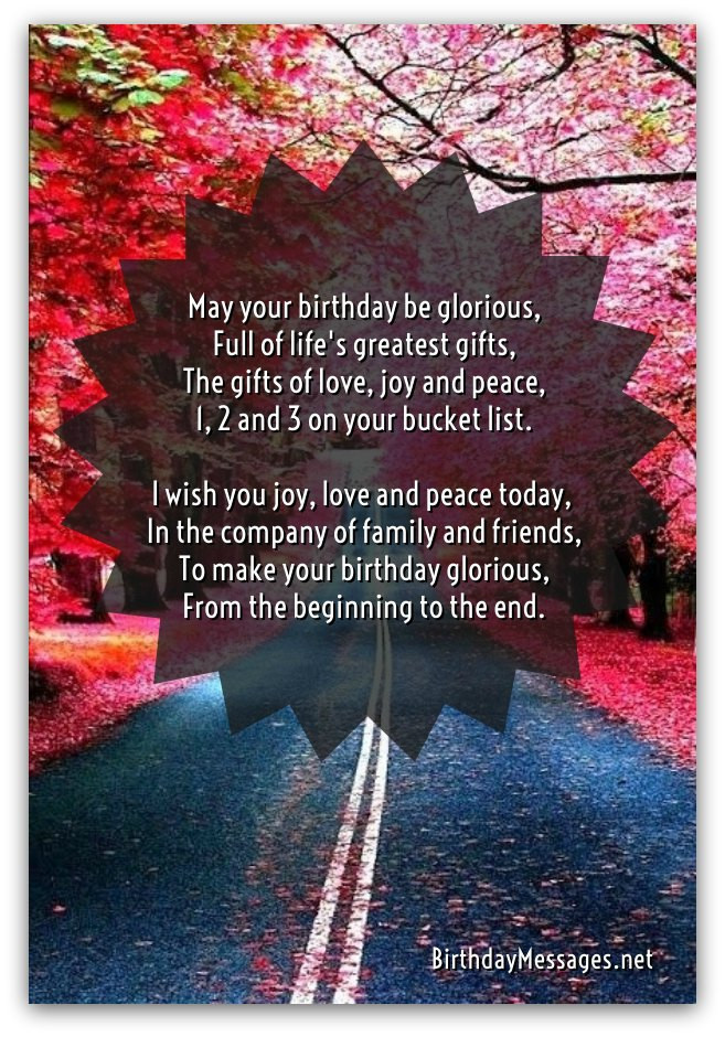 Birthday Wishes For Guy Friend
 Happy Birthday Poems Page 3