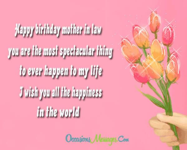 Birthday Wishes For Mother In Law
 Birthday Wishes for Mother in Law Occasions Messages