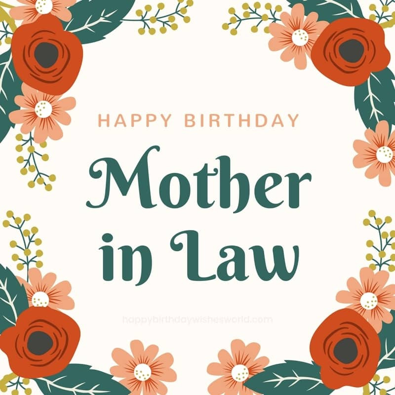 Birthday Wishes For Mother In Law
 120 Happy Birthday Mother in Law Wishes Find the perfect