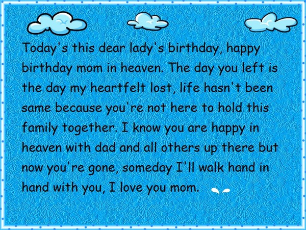 Birthday Wishes For Someone In Heaven
 Best happy birthday in heaven wishes for your loved ones