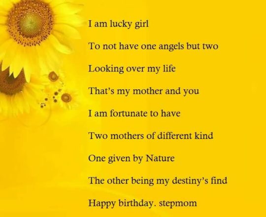Birthday Wishes For Stepson
 Birthday Wishes For Stepmom Page 10