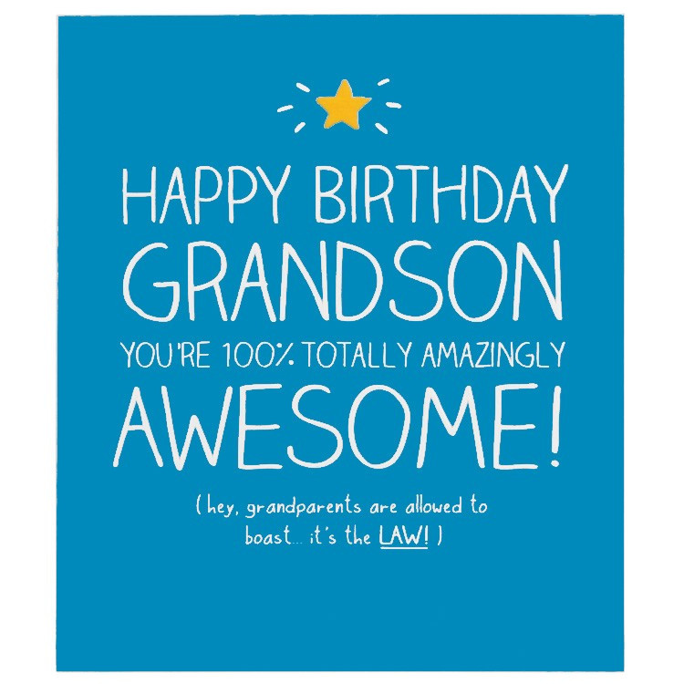 Birthday Wishes Grandson
 Happy Birthday Grandson Quotes QuotesGram