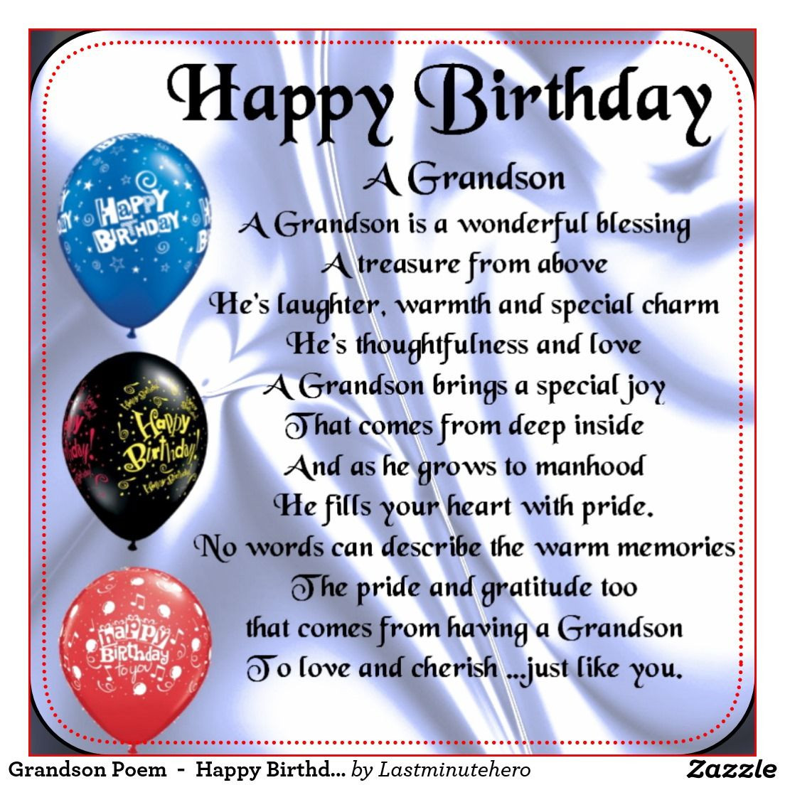 Birthday Wishes Grandson
 Pin by mary mata on BIRTHDAY DAY CARDS