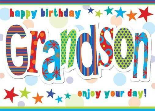 Birthday Wishes Grandson
 1st First Birthday Wishes Greetings Quotes for Grandson in