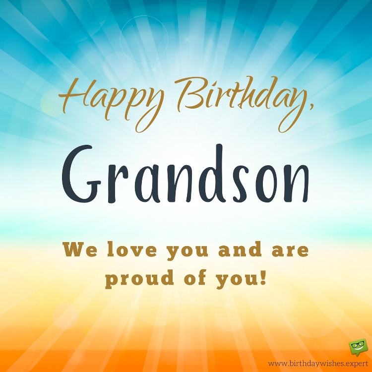 Birthday Wishes Grandson
 45 Witty Grandson Birthday Meme & WishMeme